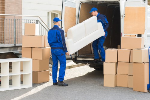 Commercial item delivery and moving service across Haringey