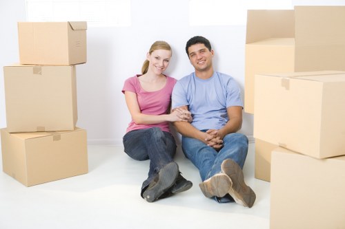 Local packing support for flats and family homes