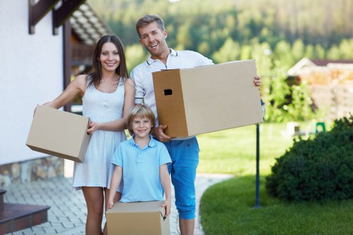 Haringey movers helping with a home relocation in North London