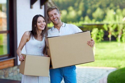 Local moving team handling a commercial relocation in Haringey